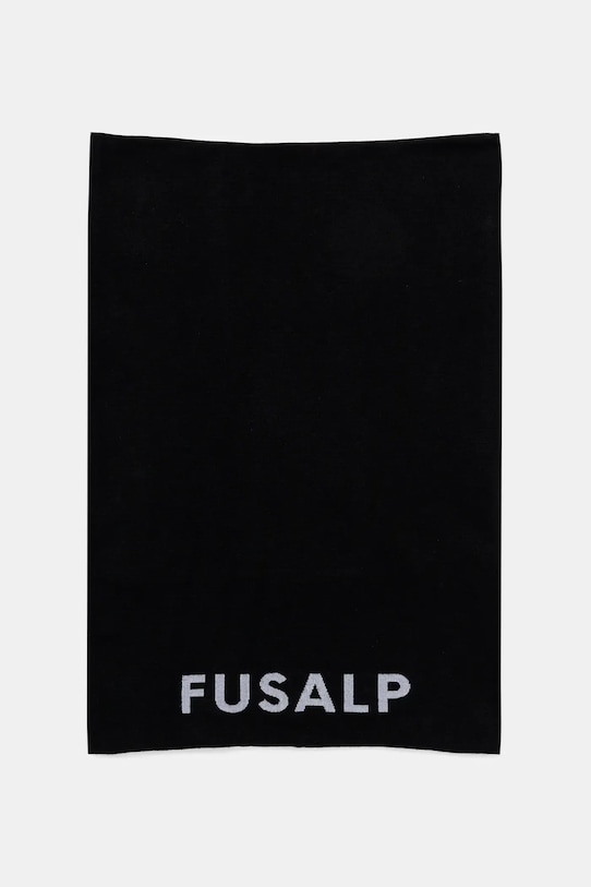 

Шарф из шерстяной смеси Ruan II Fusalp, черный