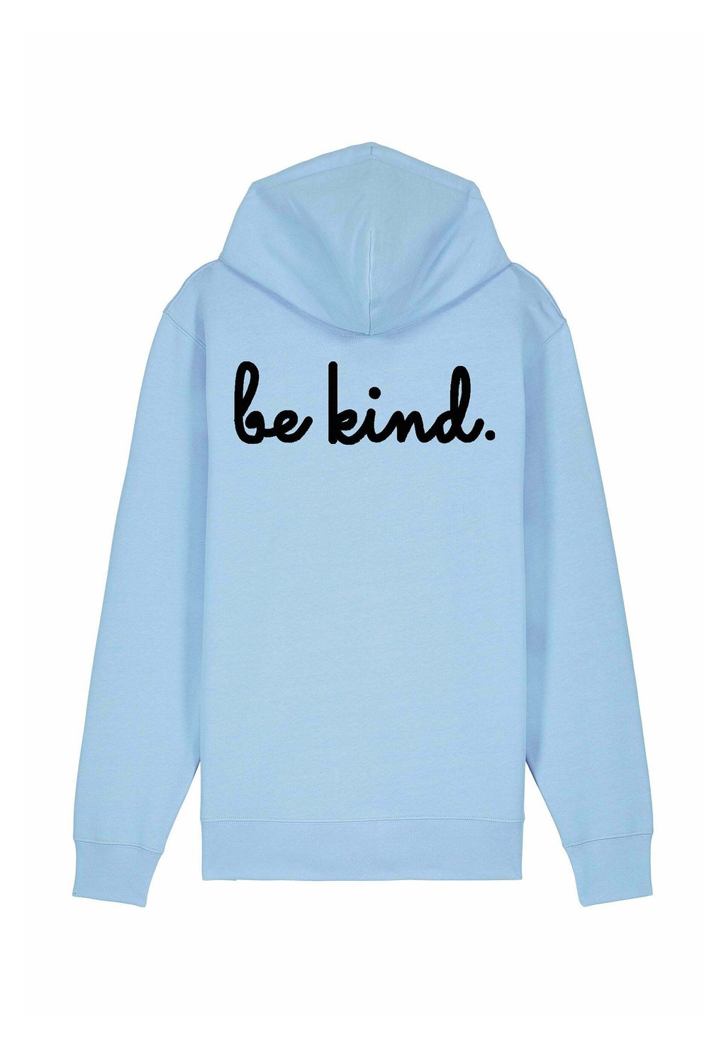 

Толстовка на молнии BE KIND BACK EMBROIDERY Mira Paris, светло-голубой