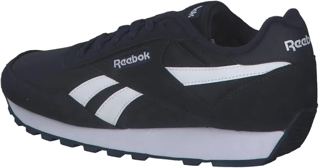 Кроссовки для бега Reebok Rewind унисекс, белый/темно-синий — фото 3