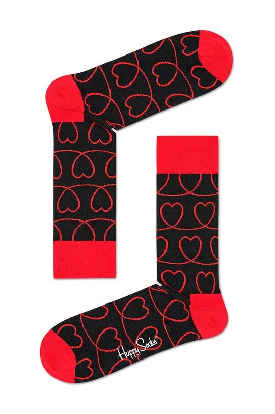 

Носки «I love you» в подарочной упаковке (3 шт.) Happy Socks, красный