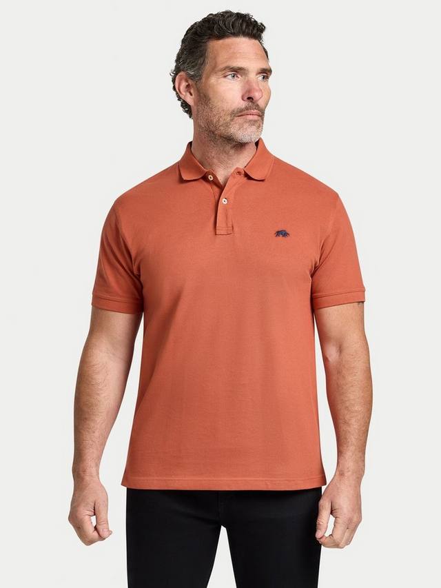 

Классическая поло Raging Bull, Burnt Orange