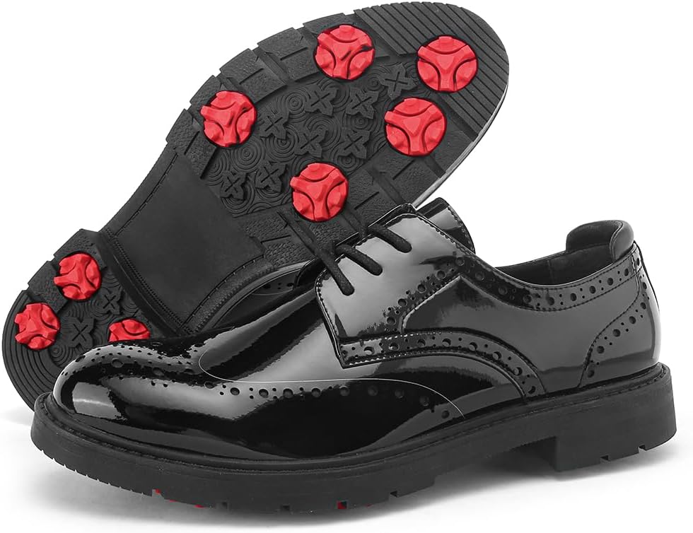 

Мужские гольф туфли Профессиональные мужские безшипованные спортивные кроссовки для гольфа Мужская обувь для ходьбы и тренировки в гольф Ifrich, черный