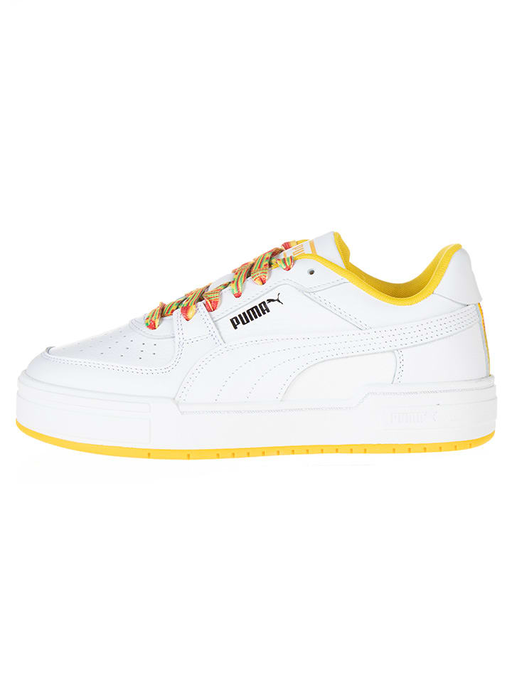 

Низкие кроссовки Puma, белый/желтый