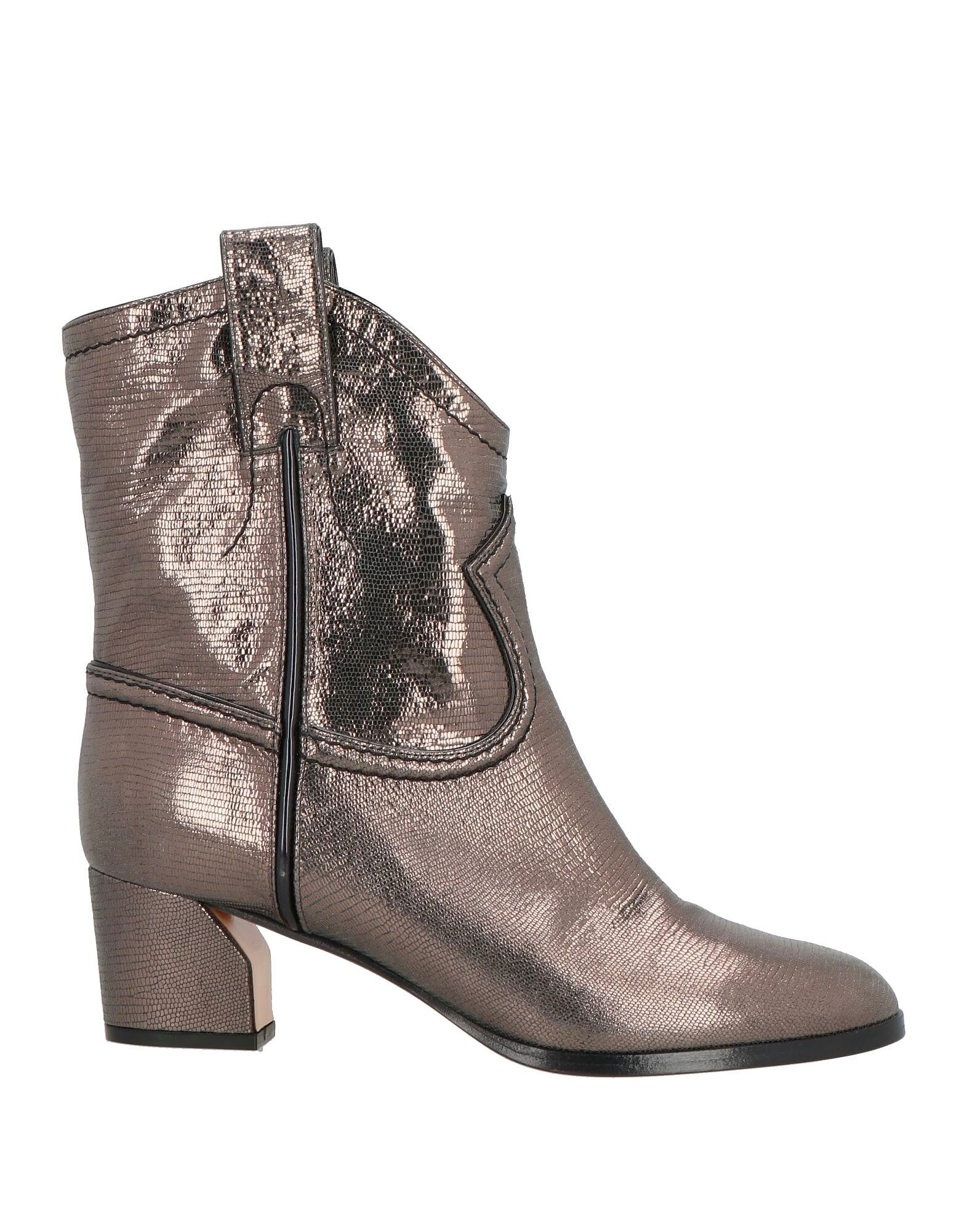 Ботильоны Casadei, свинцовый