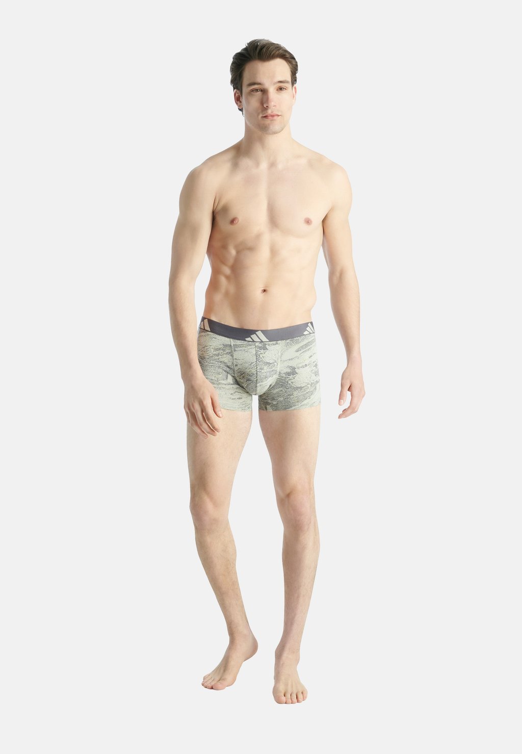 

Брюки 6-PACK ACTIVE FLEX Adidas Sportswear, цвет Taupe City Escape Print Grau
