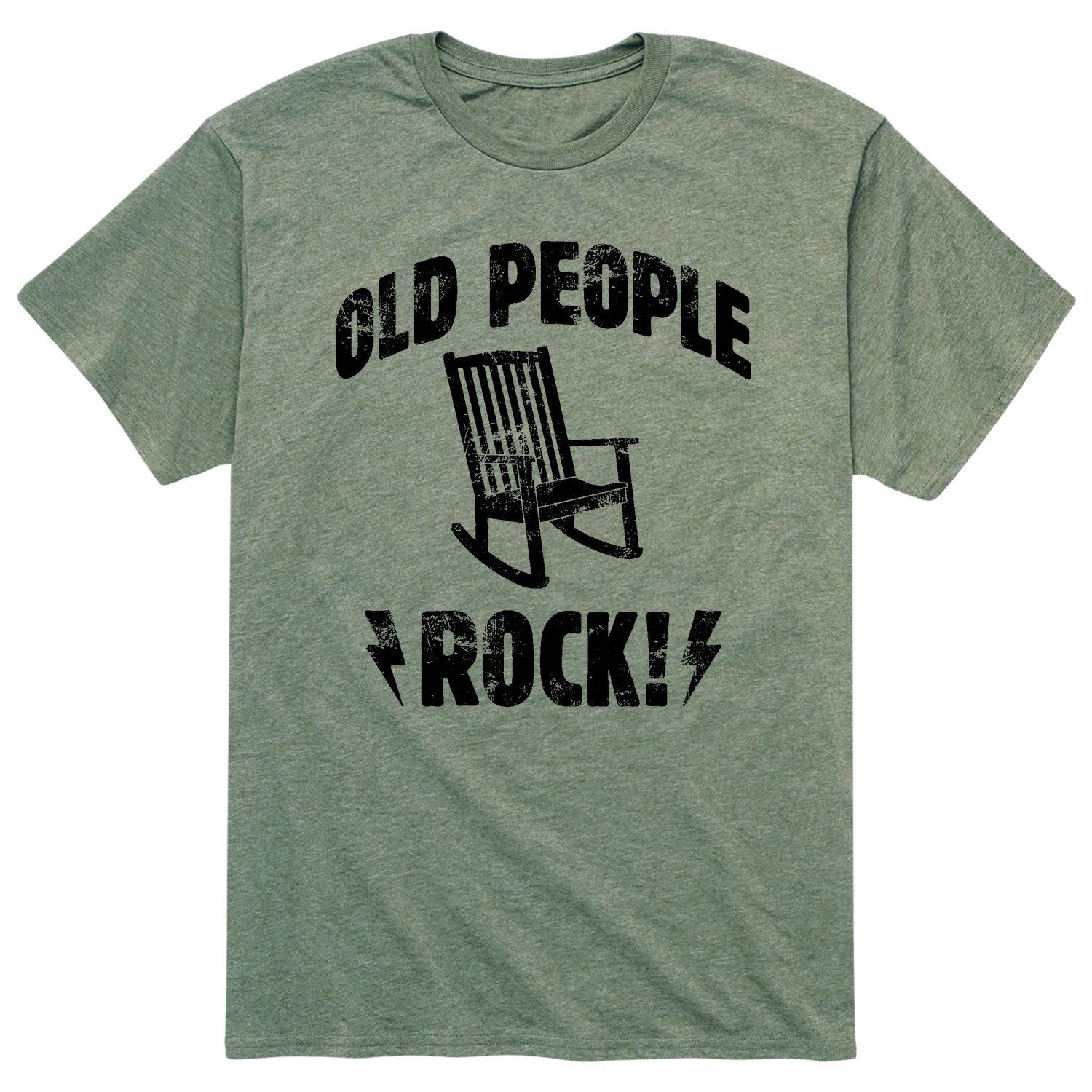 

Мужская футболка Old People Rock Licensed Character