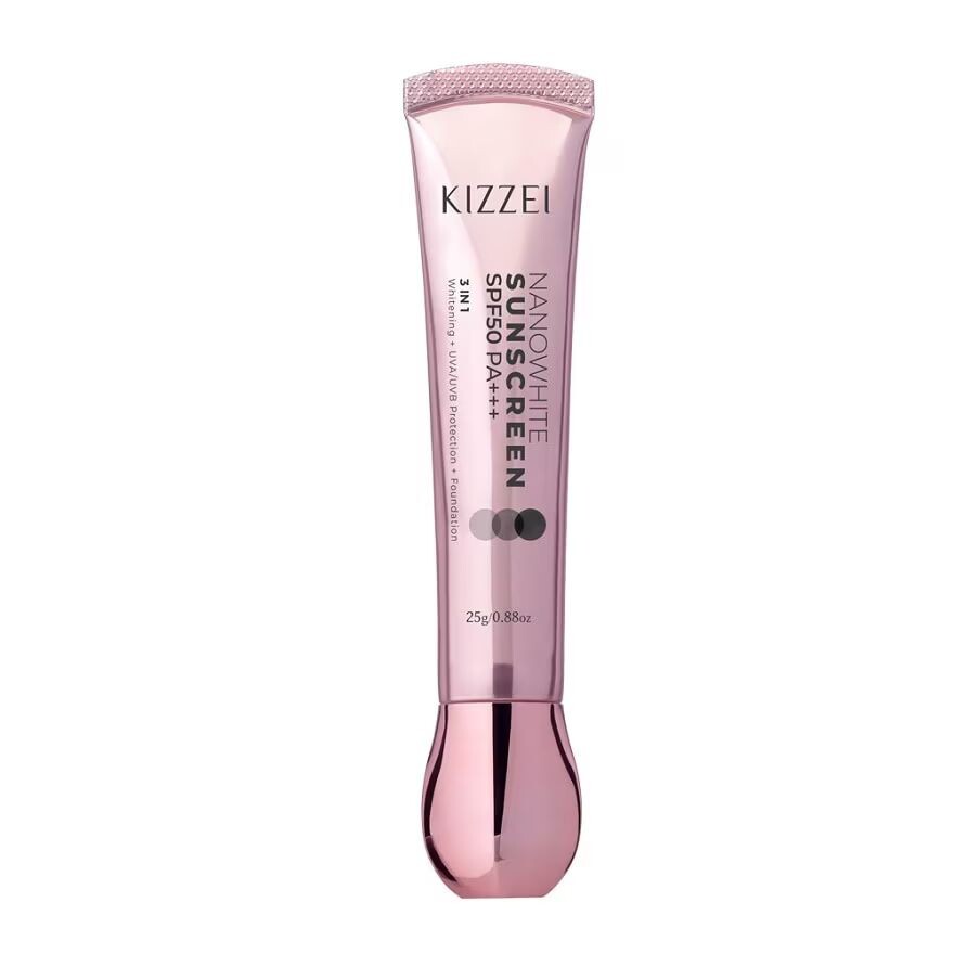 

Kizzei Nanowhite Sunscreen SPF50 PA+++ 25 г, Beige