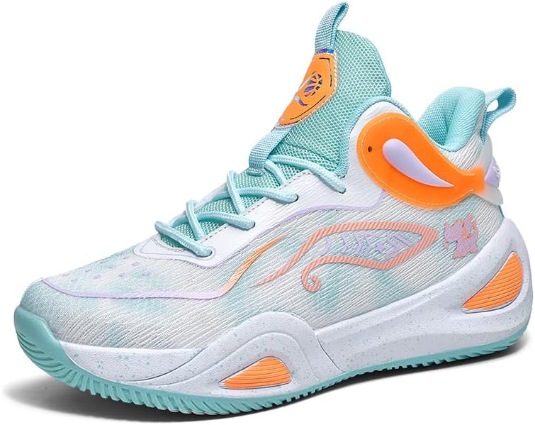 

Кроссовки Bacury для женщин и мужчин для баскетбола, дышащие, легкие, модные, спортивные, унисекс, с противоскользящей подошвой для улицы и волейбола, зеленый