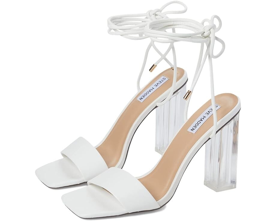 

Туфли Steve Madden Jili Heeled Sandal, белый