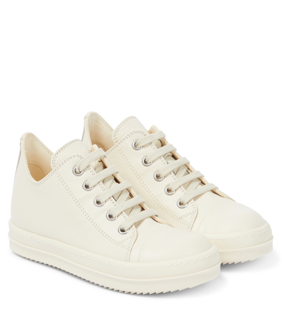 

Кроссовки 'Strobe' из кожи Rick Owens, белый