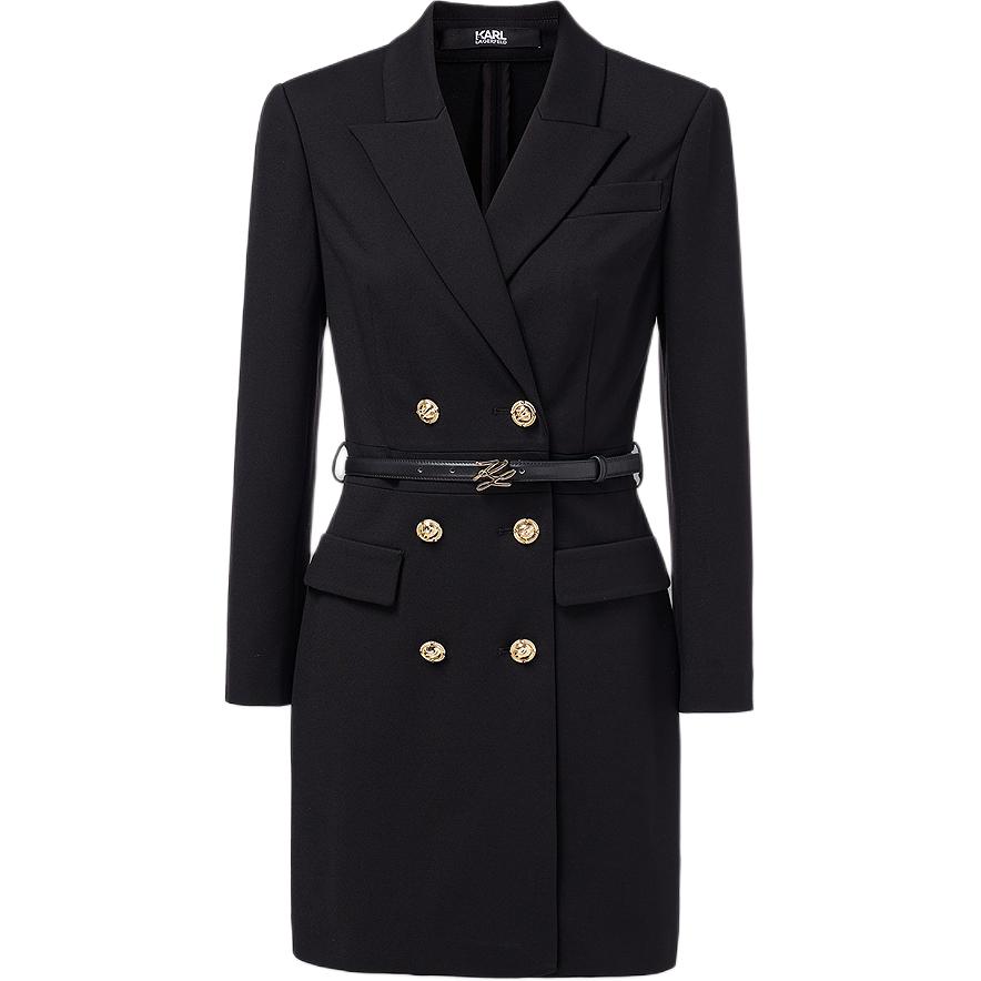 

Karl Lagerfeld FW25 платье с длинными рукавами женское KARL LAGERFELD / Karl Lagerfeld Jeans, черный