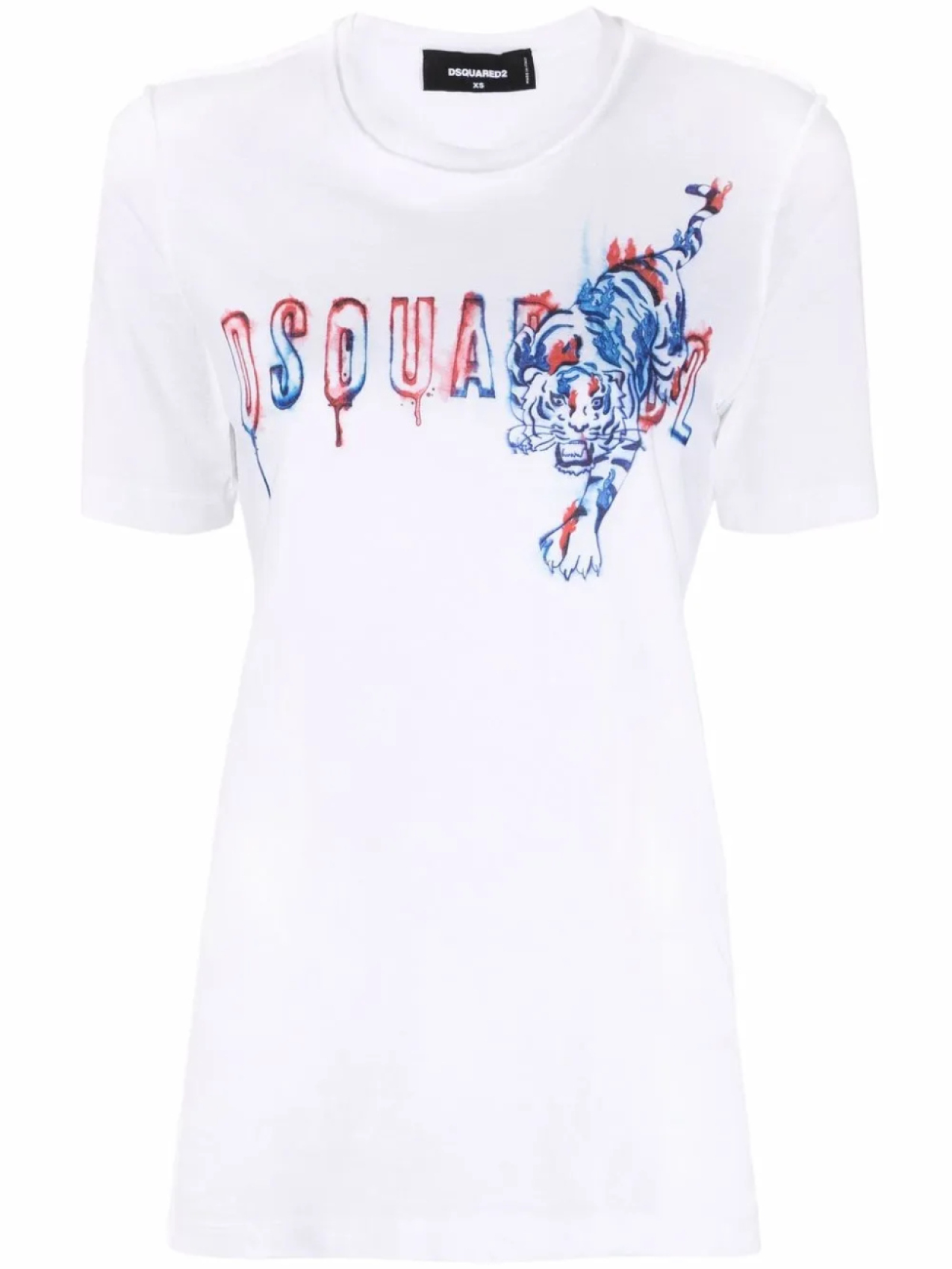 

DSQUARED2 футболка с логотипом, белый