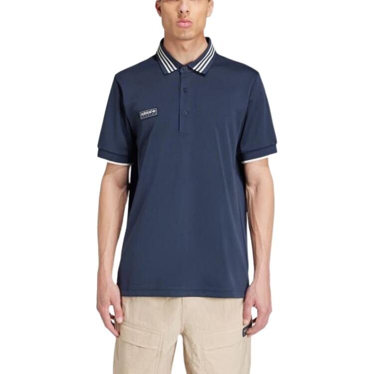 

Мужская рубашка поло X SPEZIAL Night Navy Blue Adidas Originals, темно-синий