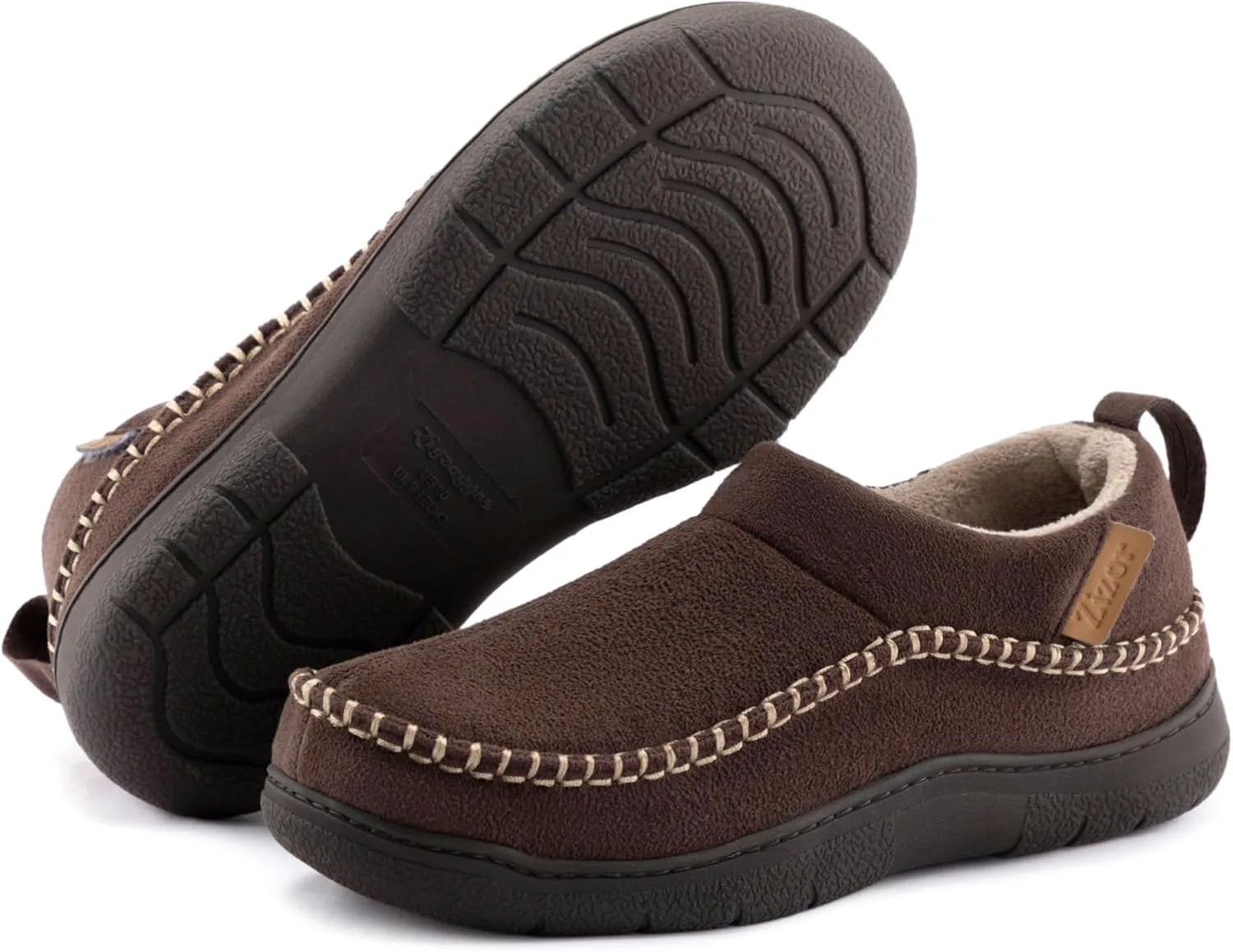 

Мужские мокасины Zizor для дома, тапочки для улицы и дома