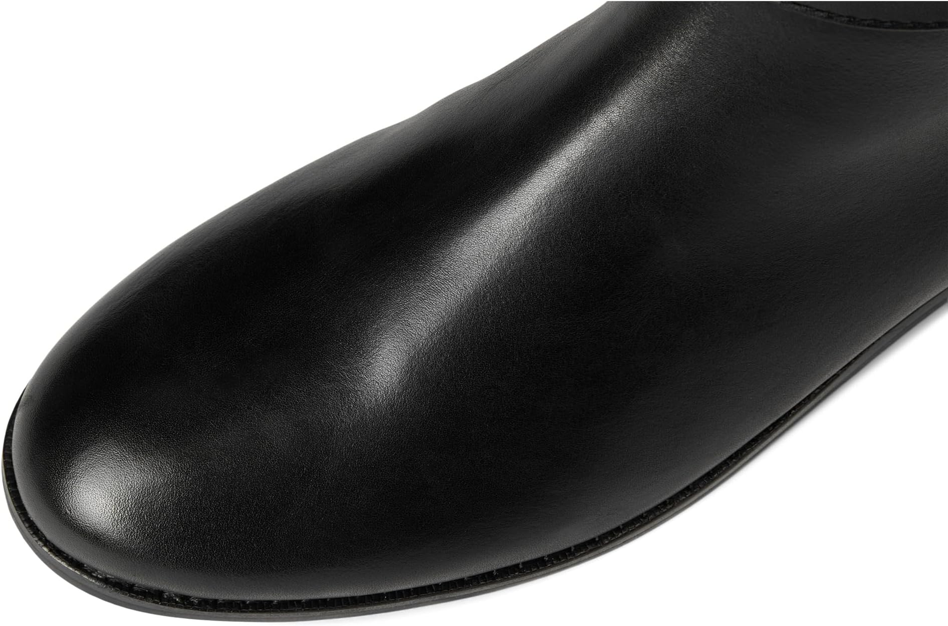 Ботинки Lauren Ralph Lauren Brooke II Burnished Leather Tall Boots, черный — фото 2
