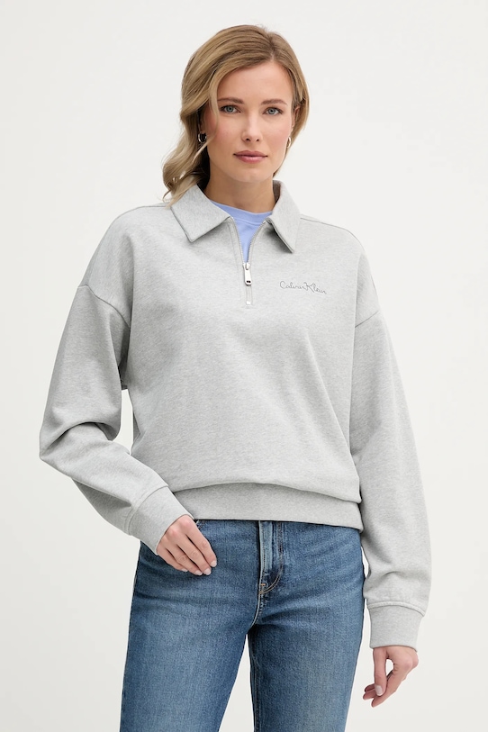 

Толстовка Calvin Klein Jeans, серый