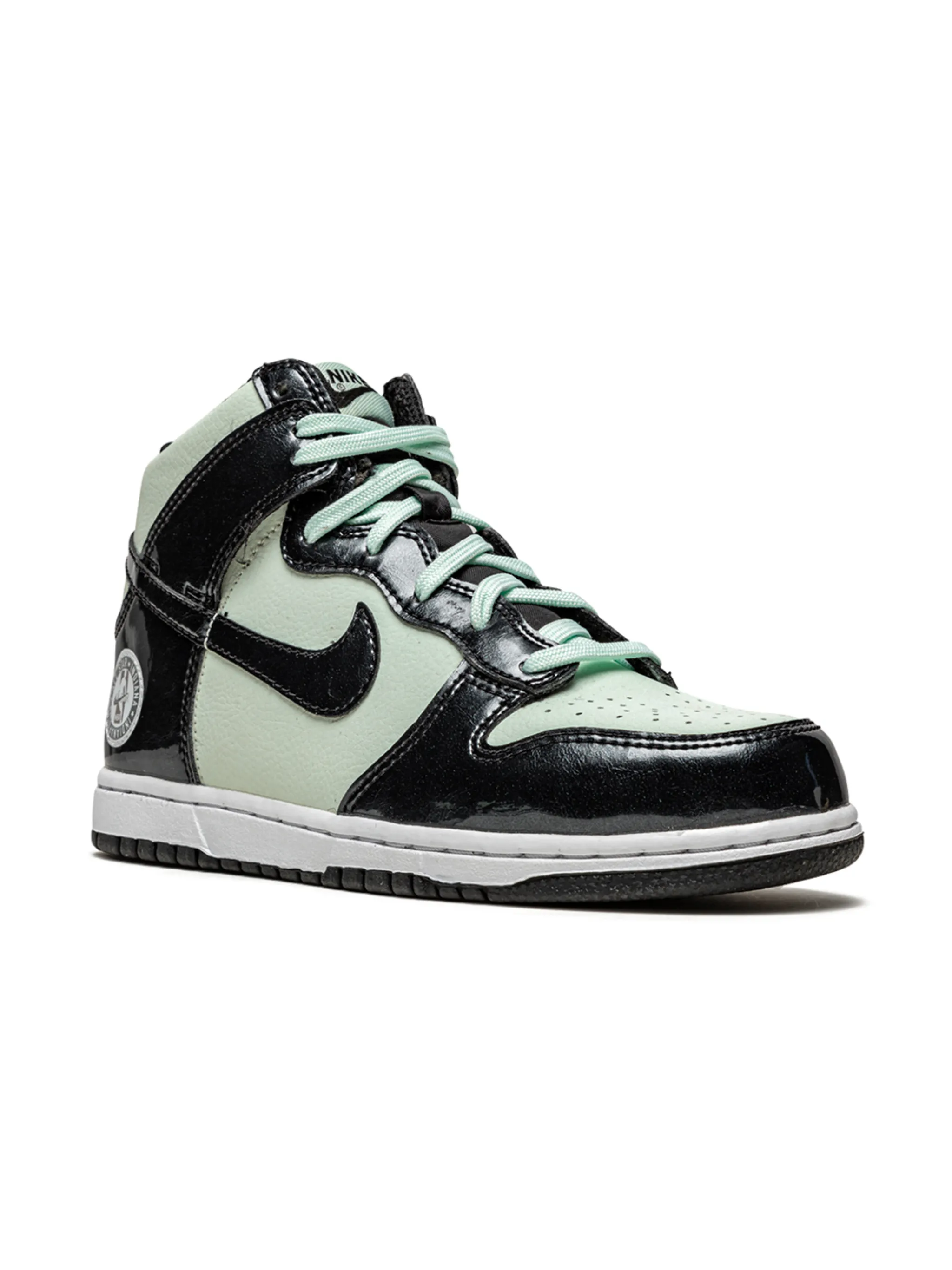 

Кроссовки Dunk High SE (PS) Nike Kids, зеленый