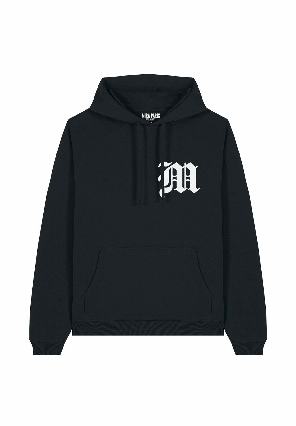 

Толстовка с капюшоном M GOTHIC EMBROIDERY UNISEX - Sweatshirt Mira Paris, черный