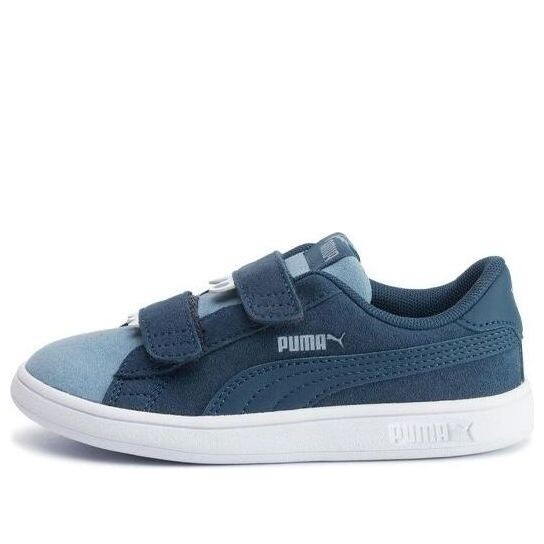 

Кроссовки smash v2 monster v inf sneakers blue Puma, голубой
