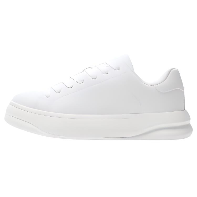 Кроссовки ZARA Skateboarding Shoes Men Low-top White, белый