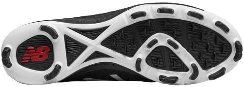 Мужские бейсбольные кроссовки New Balance 4040 V4 Metal, черно-белый — фото 4