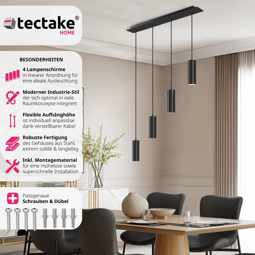 

Подвесной светильник Tectake