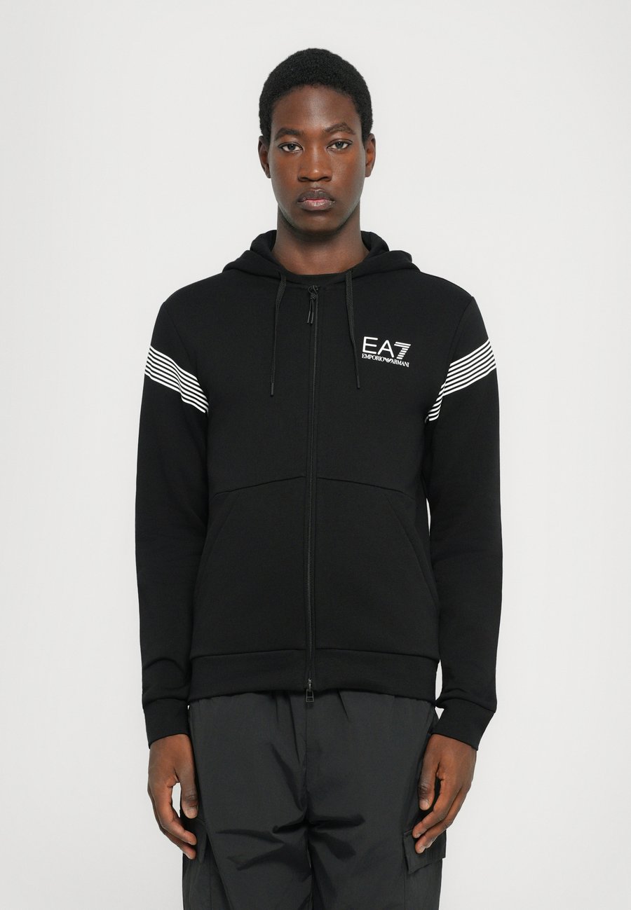 

Худи EA7 Emporio Armani TRAIN 7 LINES HOODIE, Black Beauty/Black