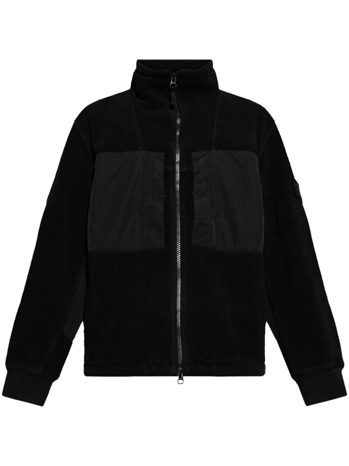

Куртка из хлопкового ворса Stone Island, черный