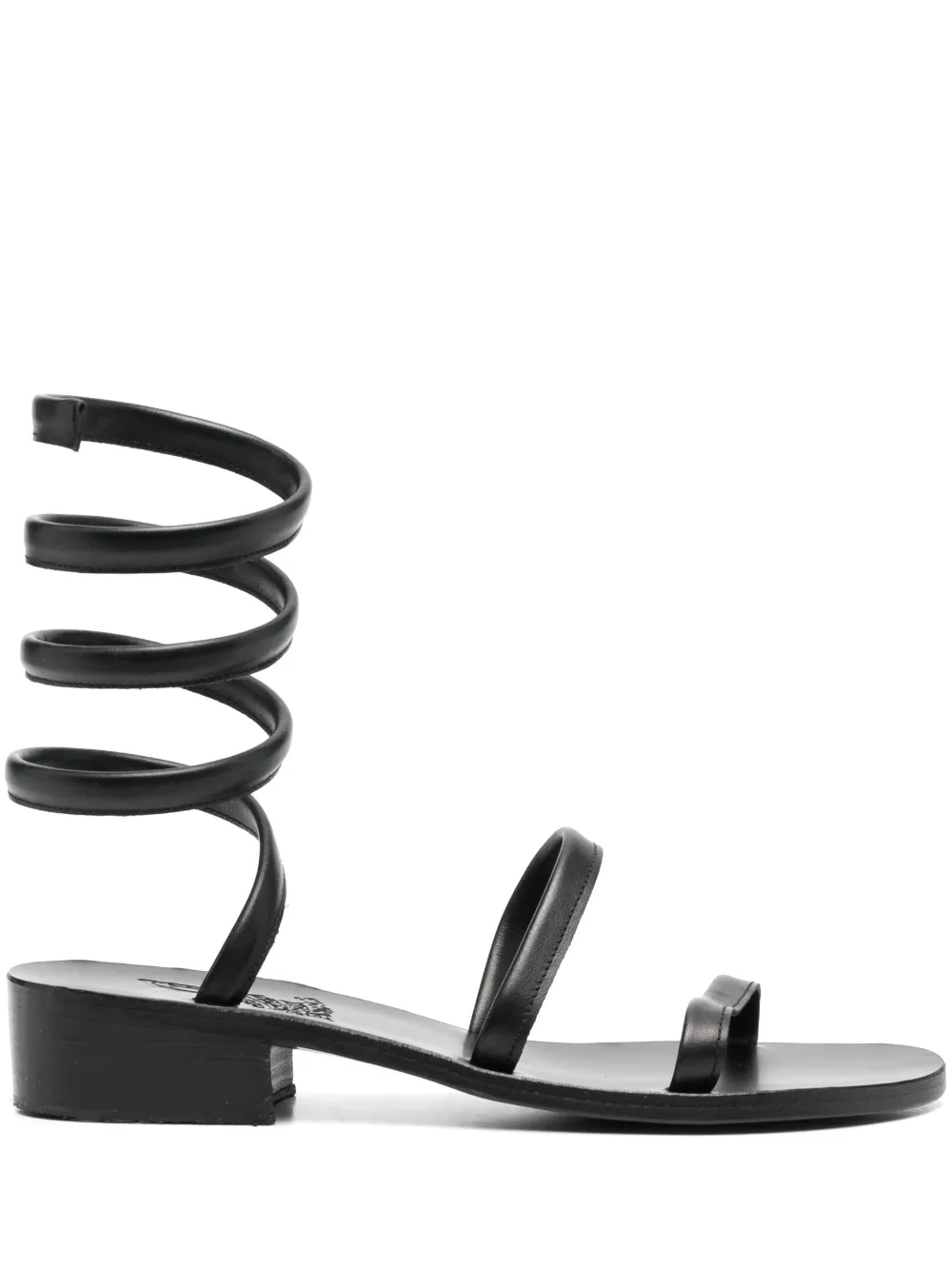 Сандалии Ohia Ancient Greek Sandals, черный