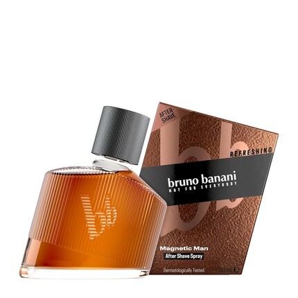 Magnetic Man After Shave с пленительной древесно-амбровой нотой 50 мл Bruno Banani — фото 2