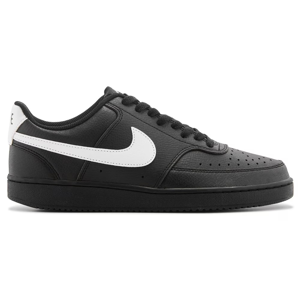 Кроссовки Court vision low от Nike, black/white — фото 2