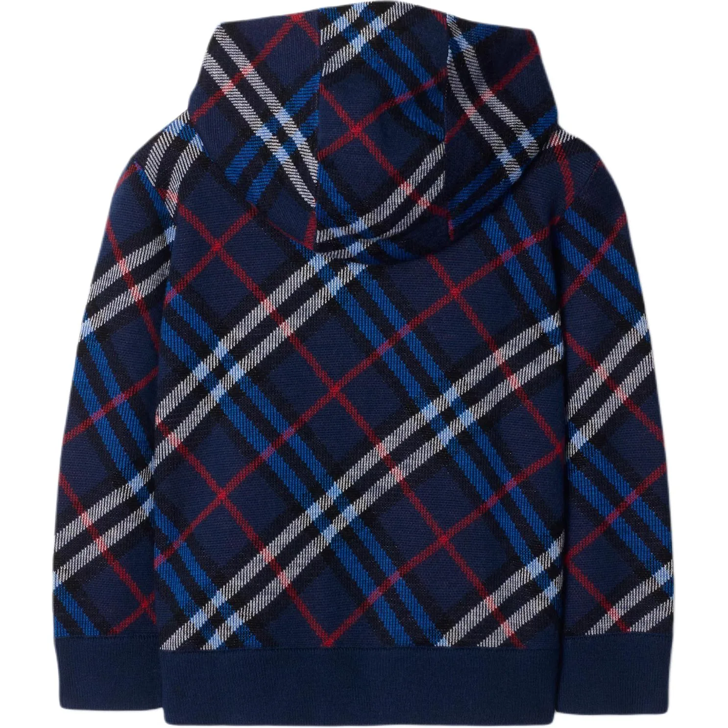Детский худи Burberry, синий — фото 2