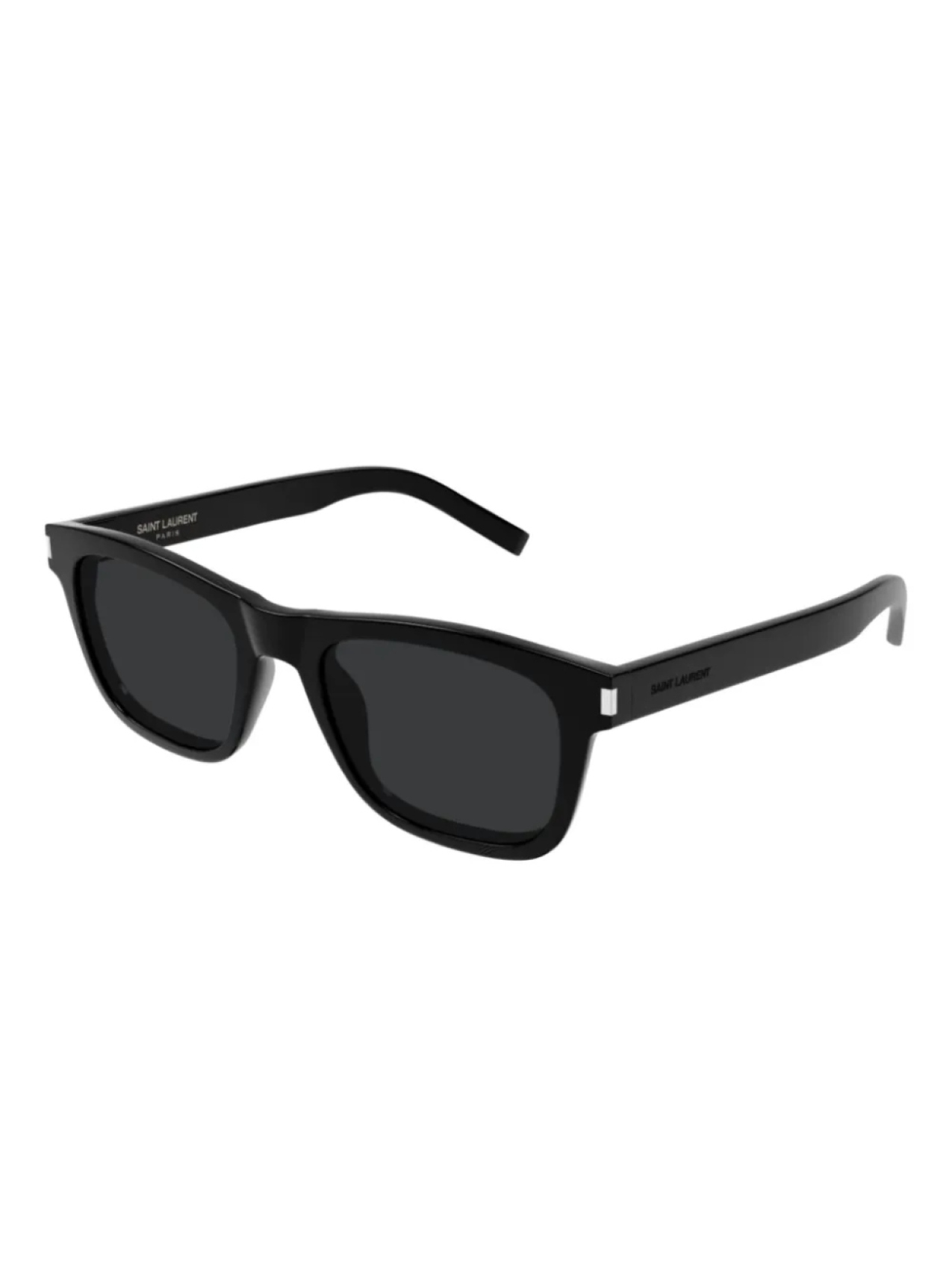

Солнцезащитные очки в квадратной оправе Saint Laurent Eyewear, черный