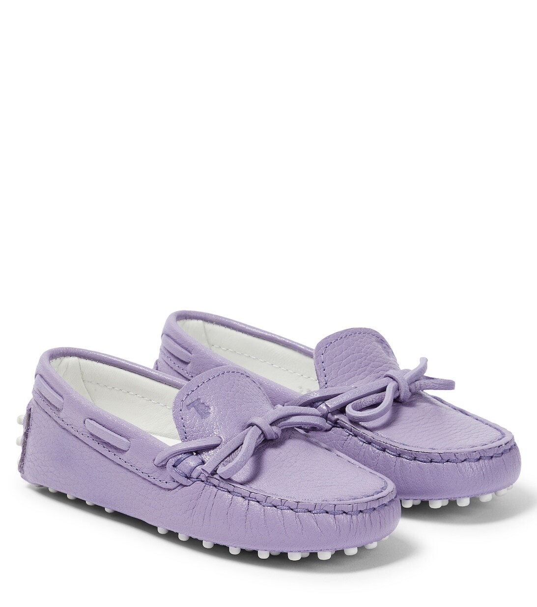 

Мокасины Gommino из кожи Tods, фиолетовый
