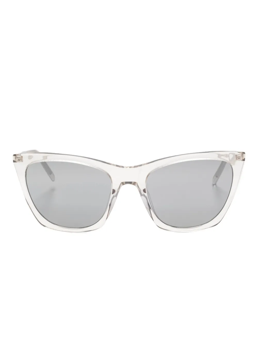 

Солнцезащитные очки Mica Thin «кошачий глаз» Saint Laurent Eyewear, нейтральный