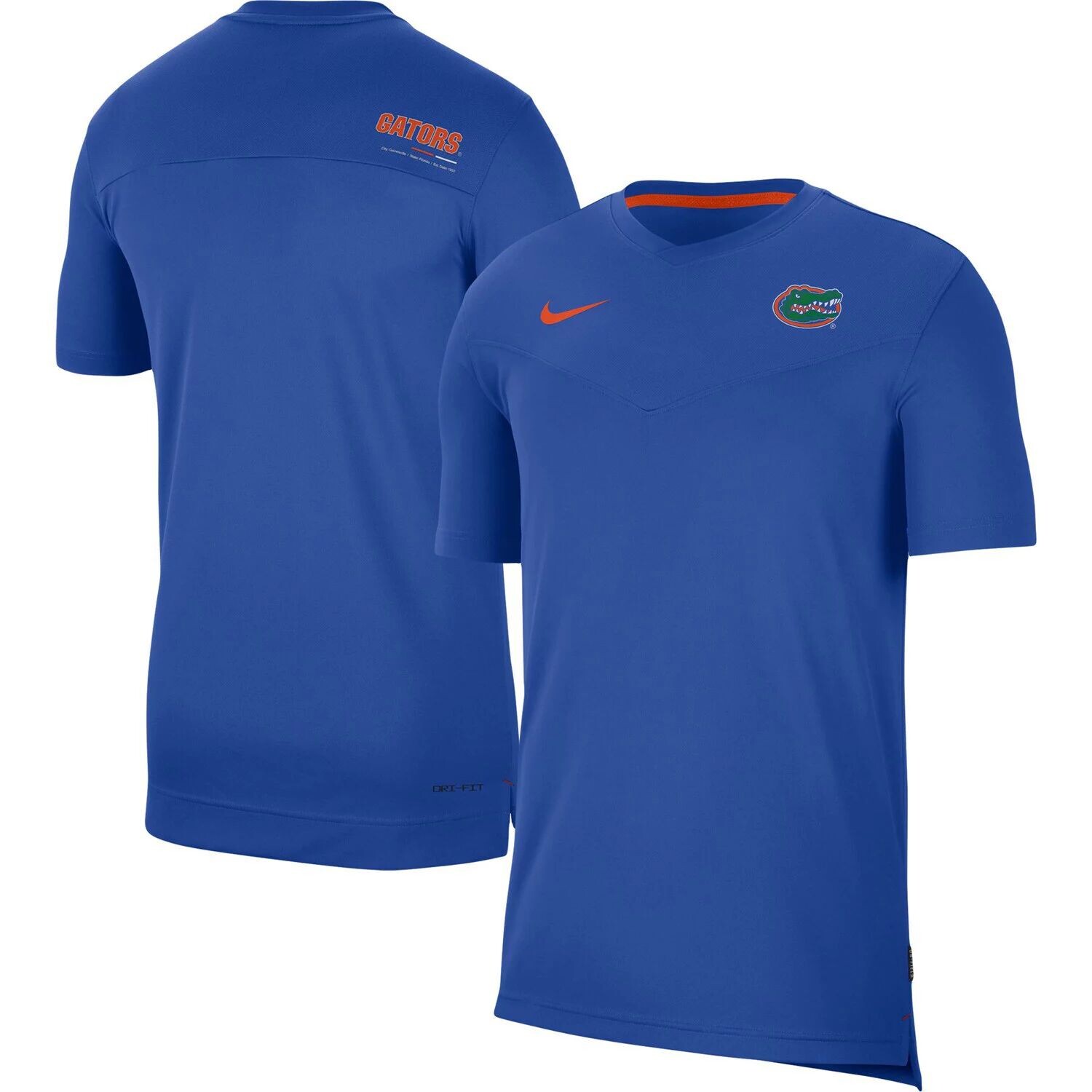 

Мужская футболка Royal Florida Gators Coach UV Performance Nike