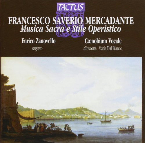 

CD диск Mercadante / Zanovello / Ruggeri / Coenobium Vocal: Sacred Music & Operatic Style