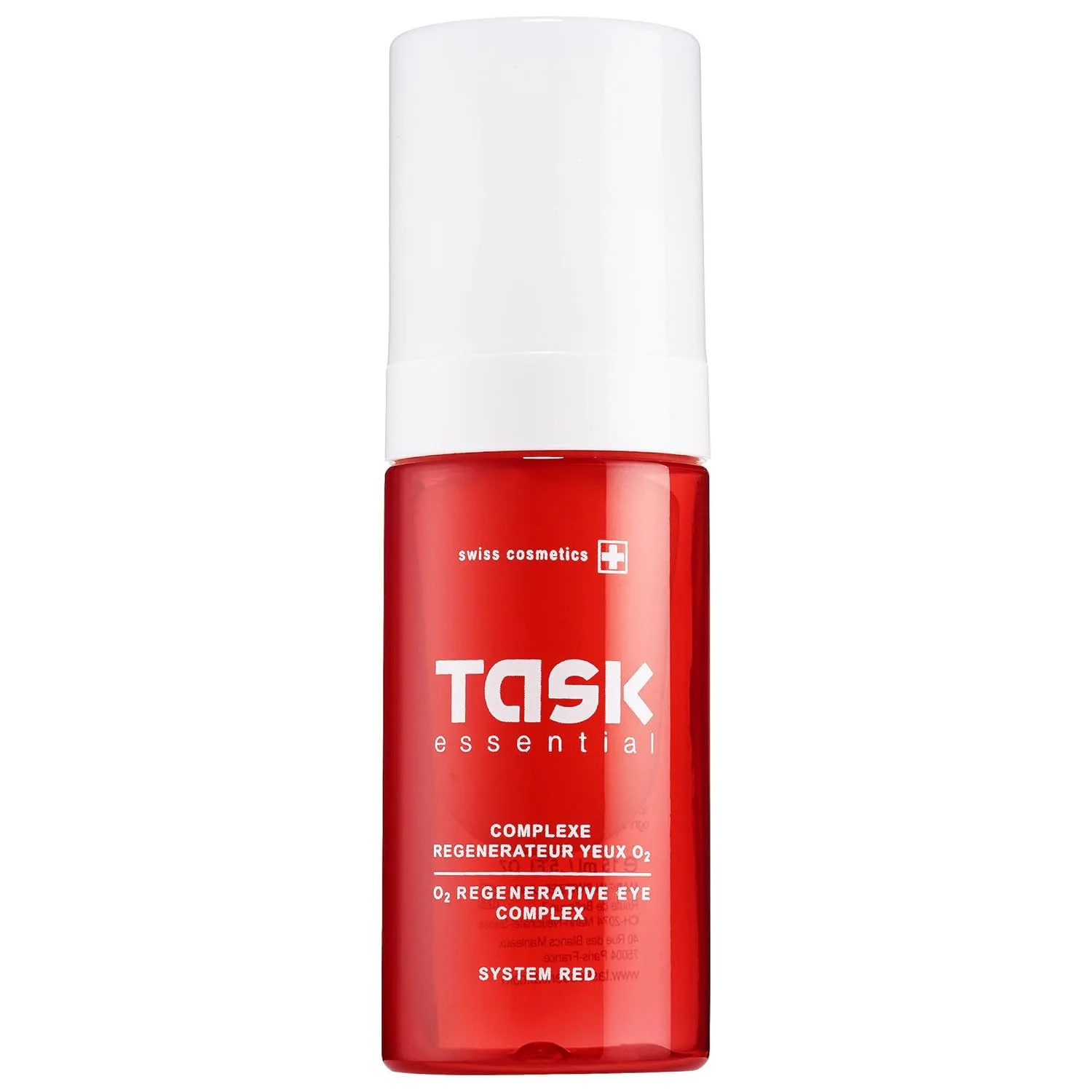 Комплекс для регенерации кожи вокруг глаз Task Essential System Red O2, 0,5 жидких унций., Red