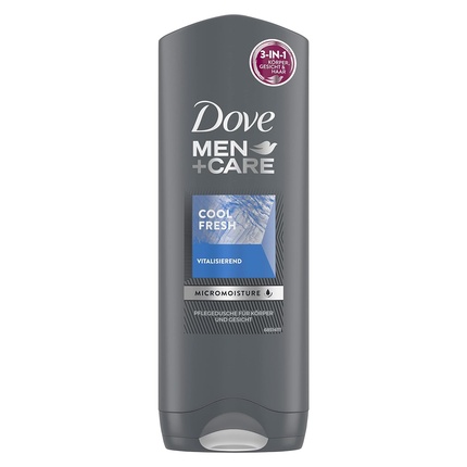 

Dove Men+Care 3-в-1 Прохладный свежий гель для душа для тела, лица и волос с микроувлажнением 250 мл, Серый, Dove Men+Care 3-в-1 Прохладный свежий гель для душа для тела, лица и волос с микроувлажнением 250 мл