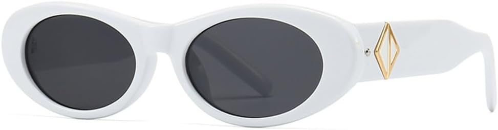 

Маленькие овальные солнцезащитные очки для женщин, модные винтажные квадратные зеленые солнцезащитные очки для мужчин и женщин, летние очки с защитой от УФ-излучения UV400 MTZJH, C5