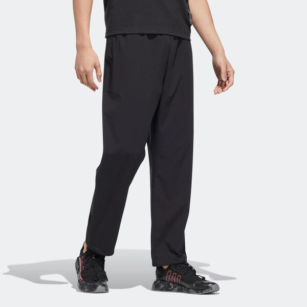 Спортивные штаны Men's adidas originals Lw Woven Pant Solid Color Drawstring Lacing Sports Pants/Trousers/Joggers Black, мультиколор — фото 4