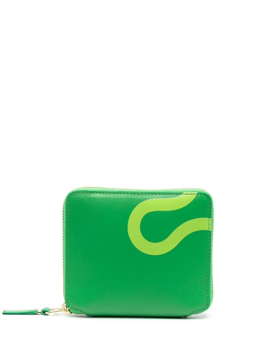 

Comme Des Garçons Wallet кошелек с геометричным принтом, зеленый