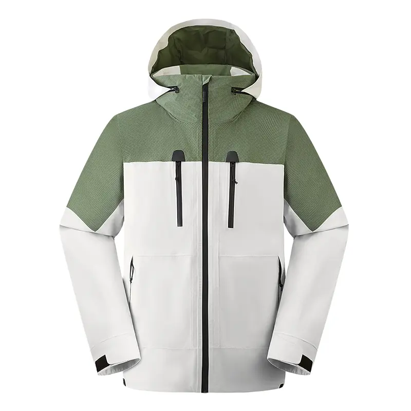 

Мужская ветровка для походов водонепроницаемая и ветрозащитная THE NORTH FACE, белый/синий