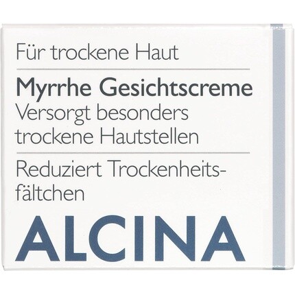 Крем для лица Alcina — «Мирра» для сухой кожи – уменьшает сухость и морщины, 100 мл — фото 2