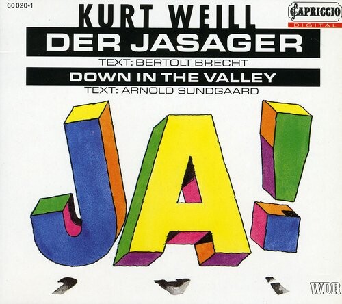 

CD диск Weill / Gundlach: Der Jasager