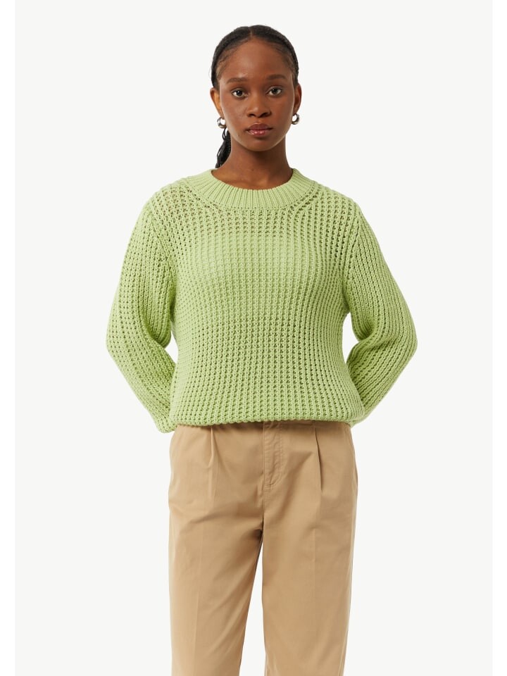 

Пуловер comma CI Strickpullover langarm, зеленый