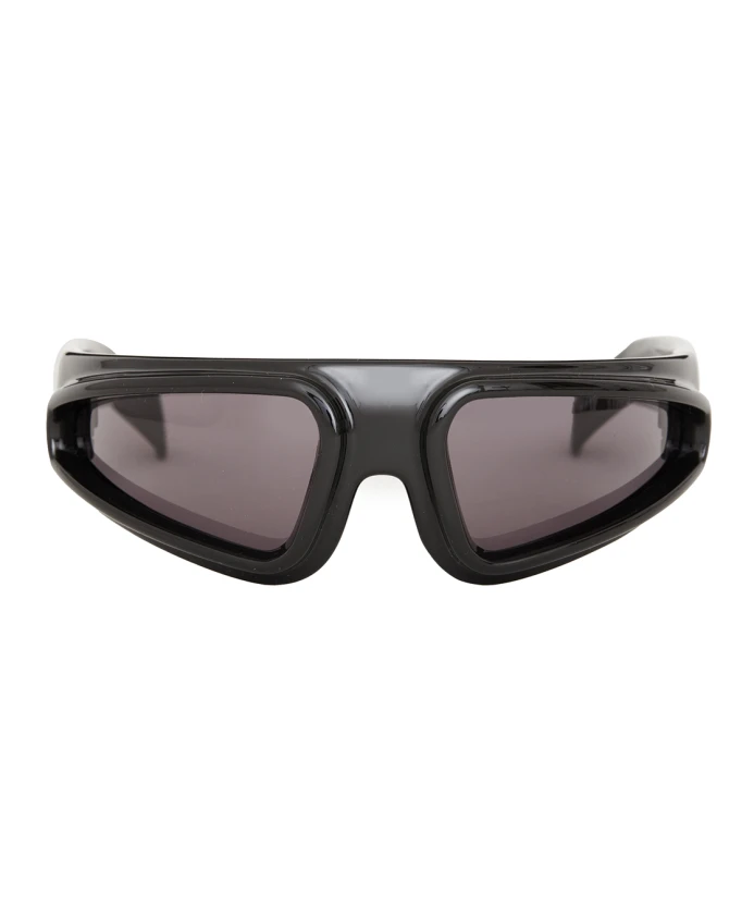 

Блестящие солнцезащитные очки Ryder Rick Owens, черный