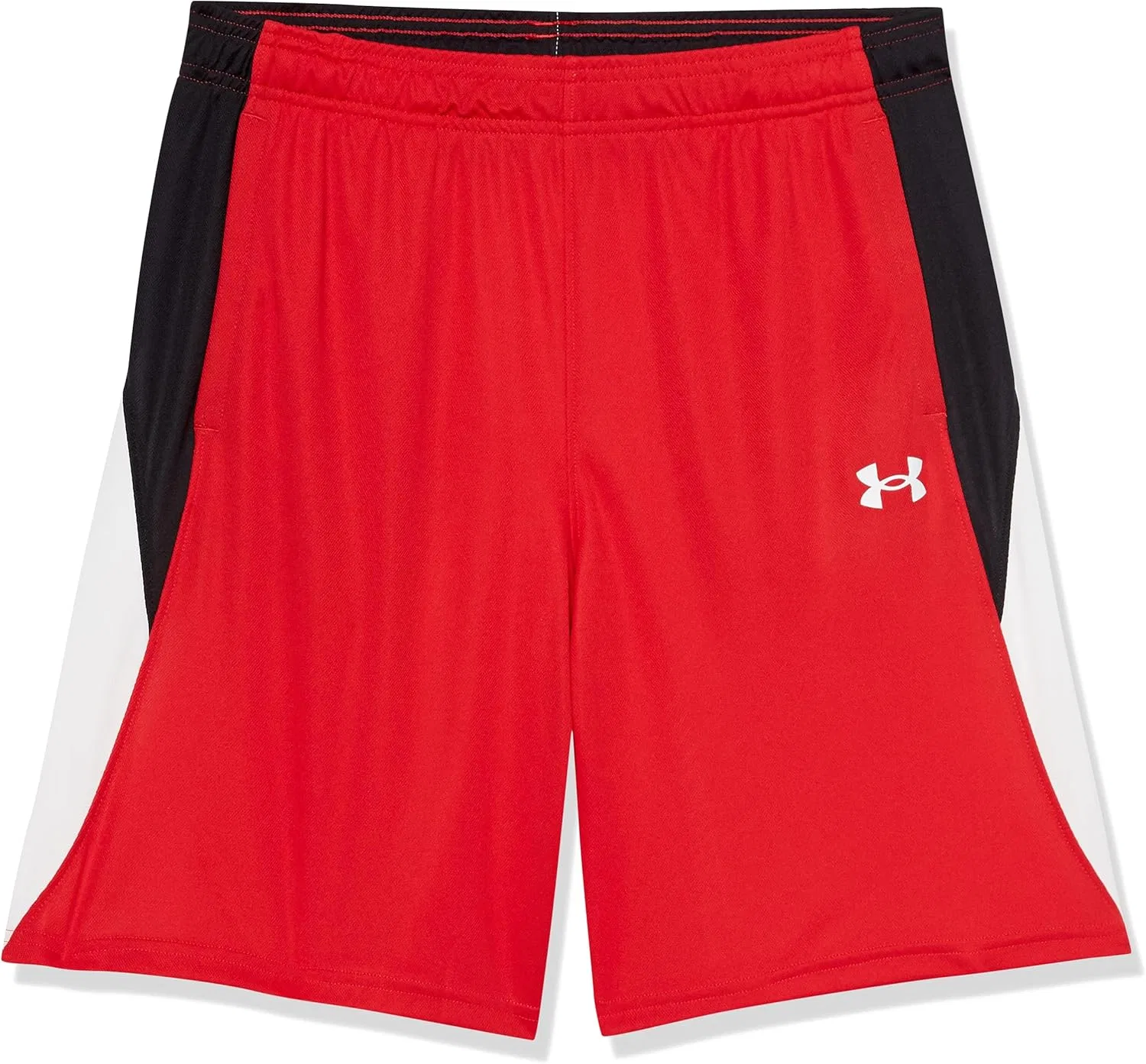 Детские шорты Under Armour Baseline, (600) Red//White