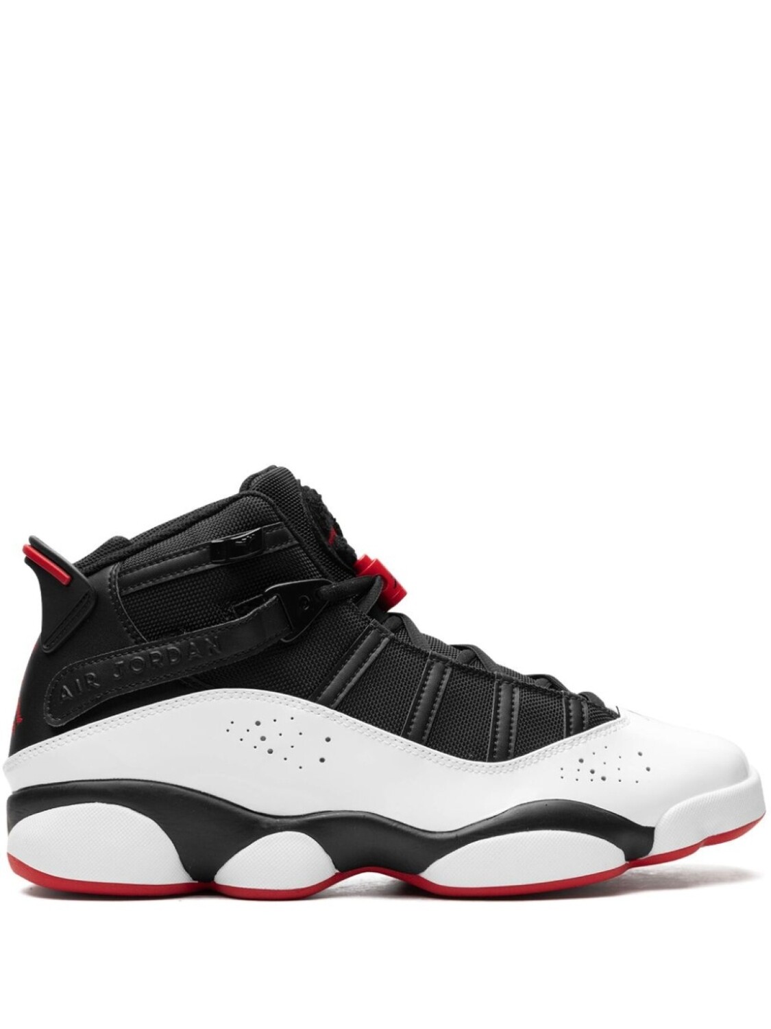 

Jordan кроссовки 6 Rings Wht/Blk/Red, черный
