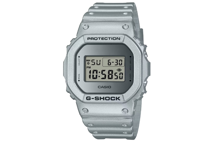 

Унисекс-часы G-SQUAD Series Silver DW-5600FF-8JF CASIO